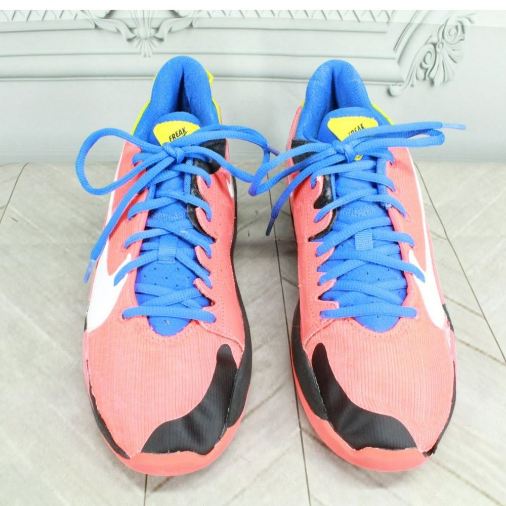 Nike Freak 2 (GS) Nylon Lace Up Low Top Basketball Sneakers Shoes Size 7 Youth - Picture 5 of 9